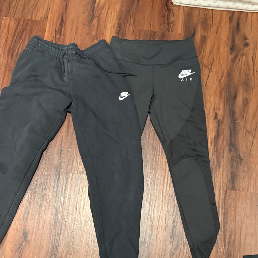 Nike Kids Black Sweatpants and Leggings